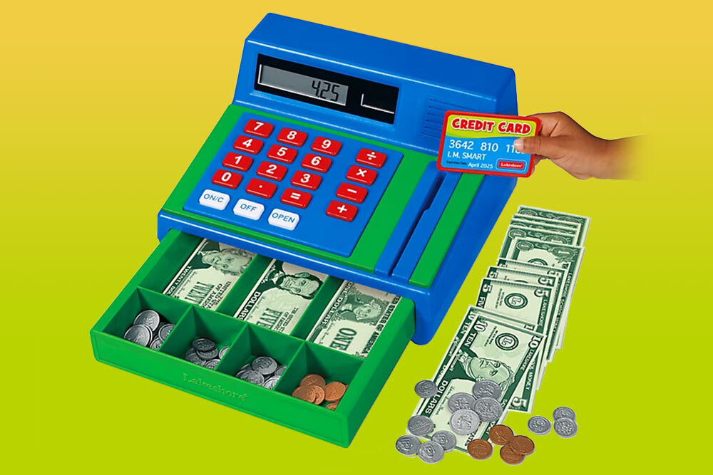Kids Library of Things - Real Working Cash Register by Lakeshore