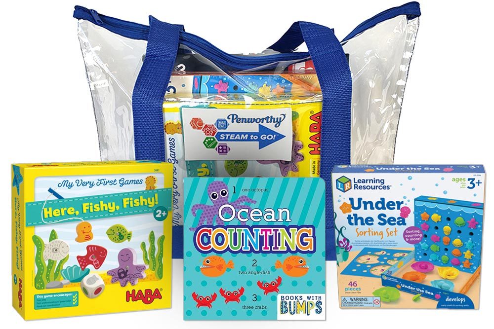 STEAM to Go! Under the sea toddler kit