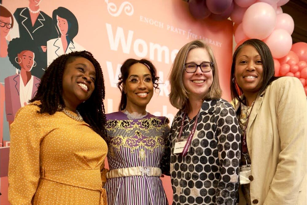 Women in Workforce Luncheon - 4 posing, smiling