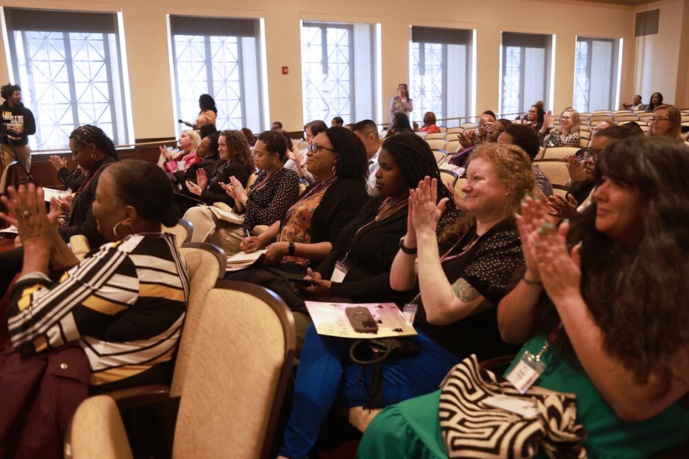 Women in Workforce Luncheon - clapping audience